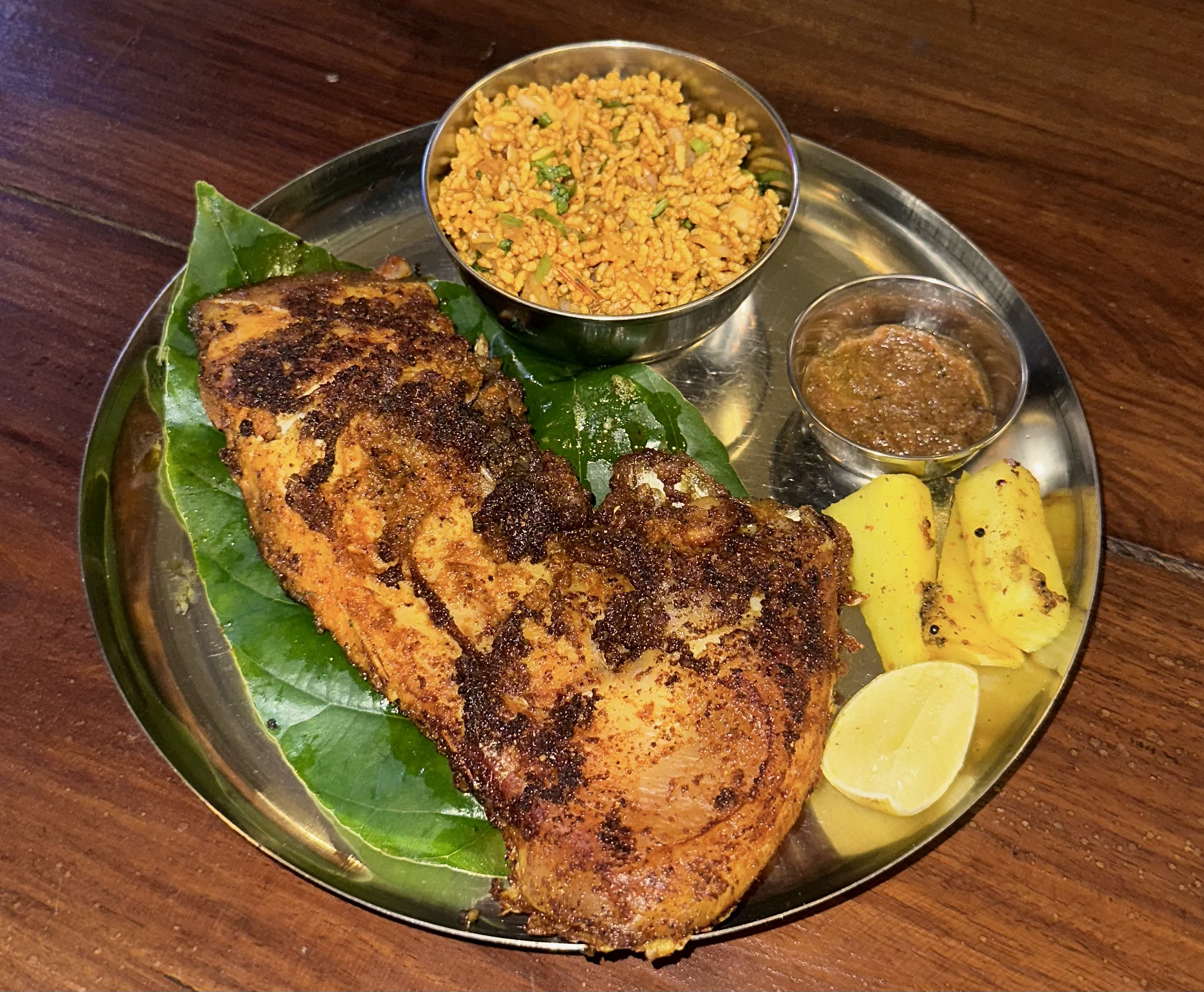 Traditional Janakpur Fish Thali - Authentic Mithila Cuisine